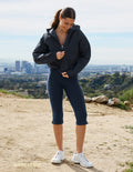 Spacedye™ Mid-Rise Slit Pedal Pusher Legging