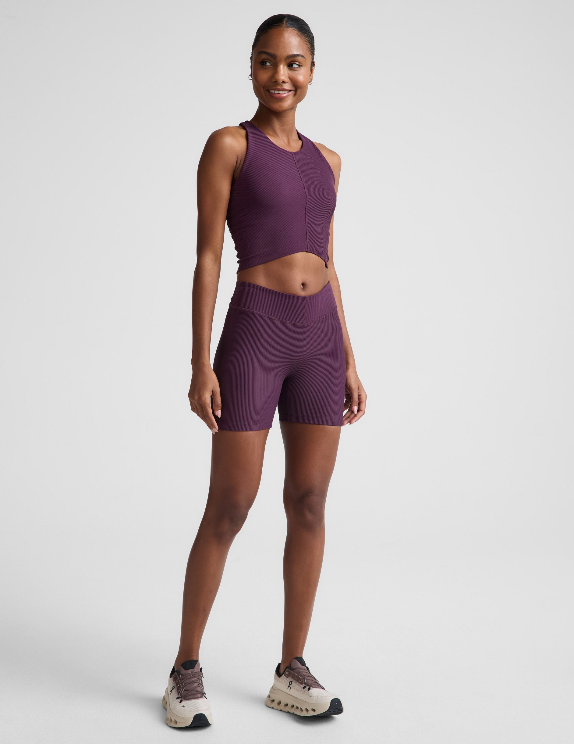 Impulse Ribbed V-Waist 5" Biker Short
