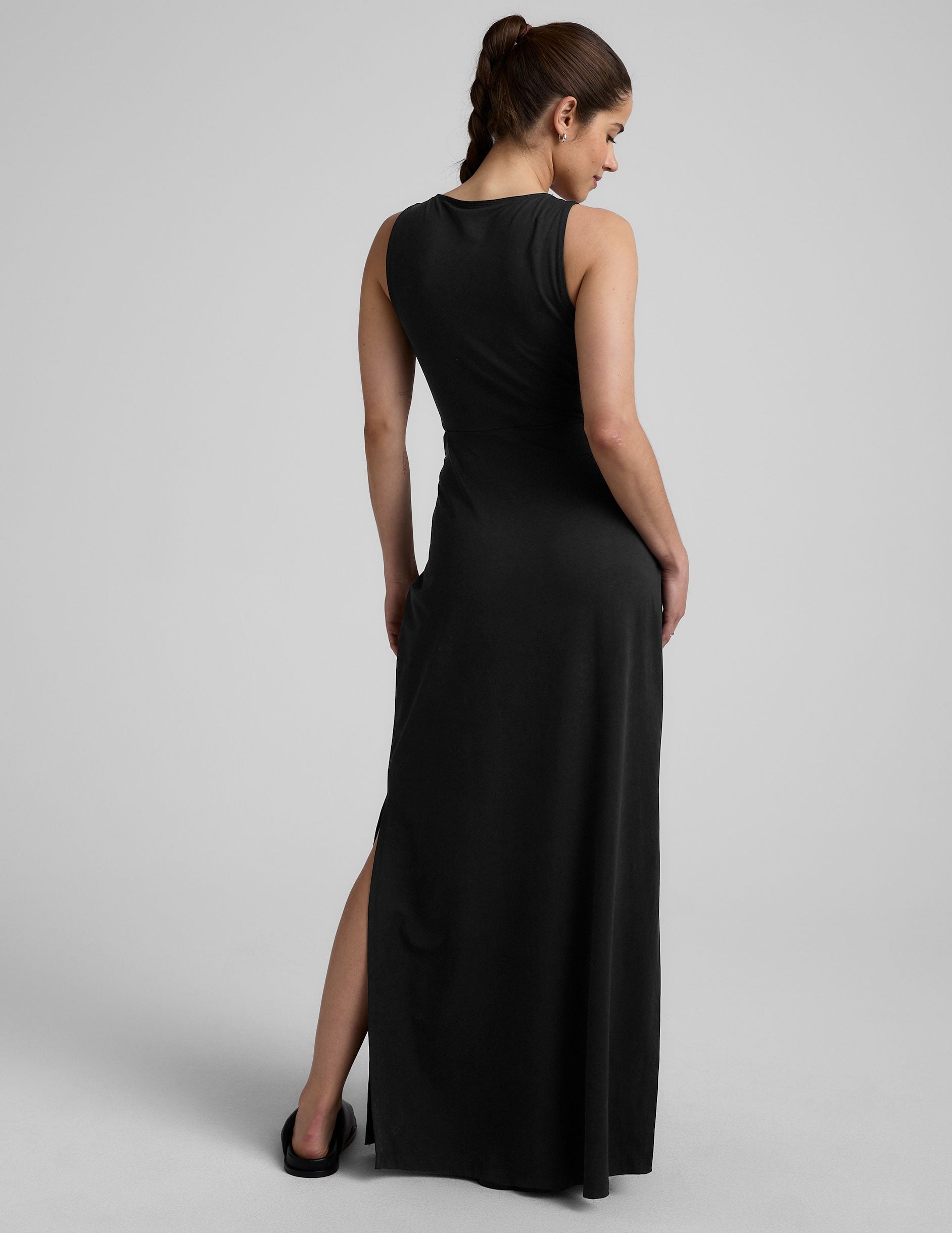 Maxi Around The World Front Twist Dress
