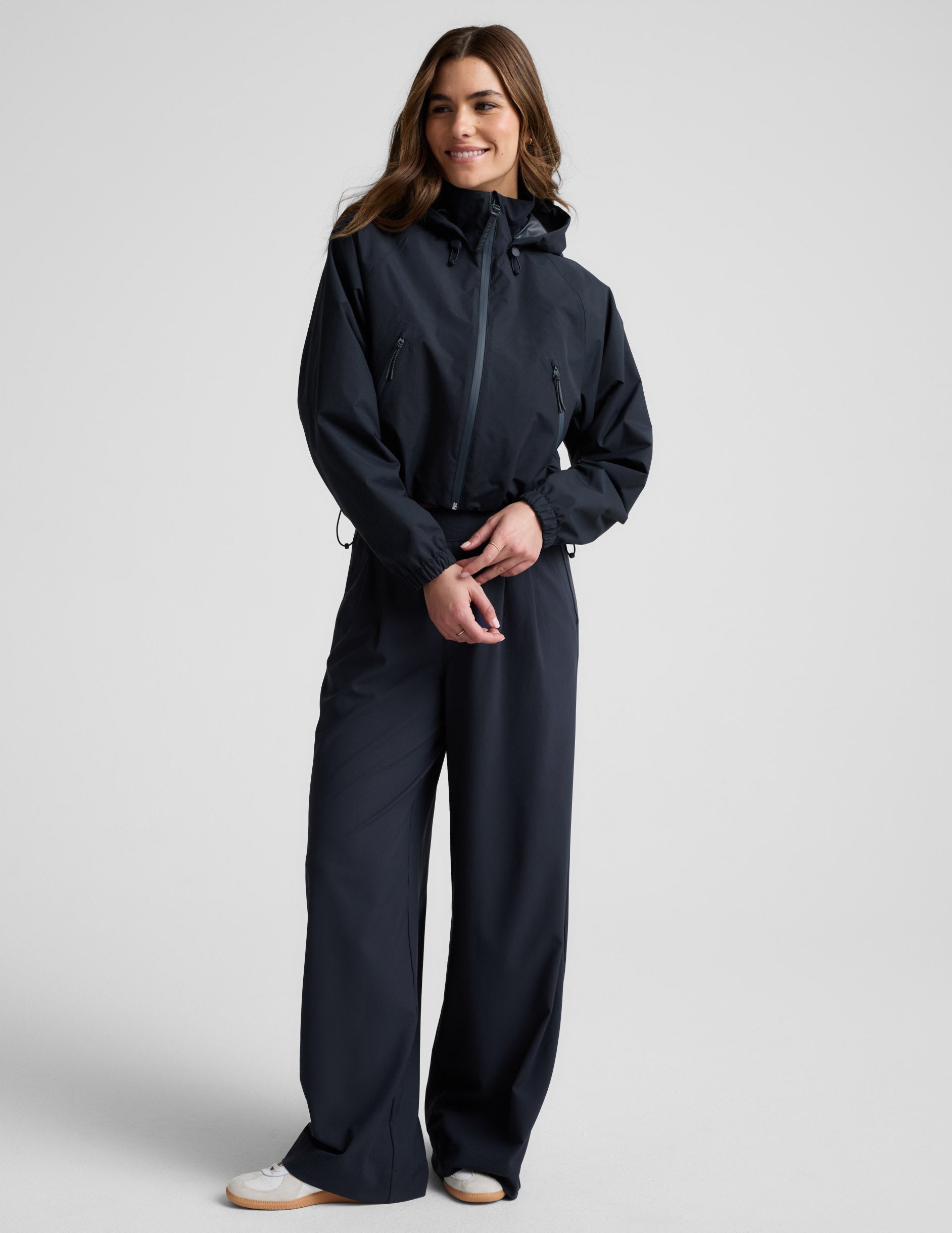 Rain Or Shine Adjustable Hooded Jacket
