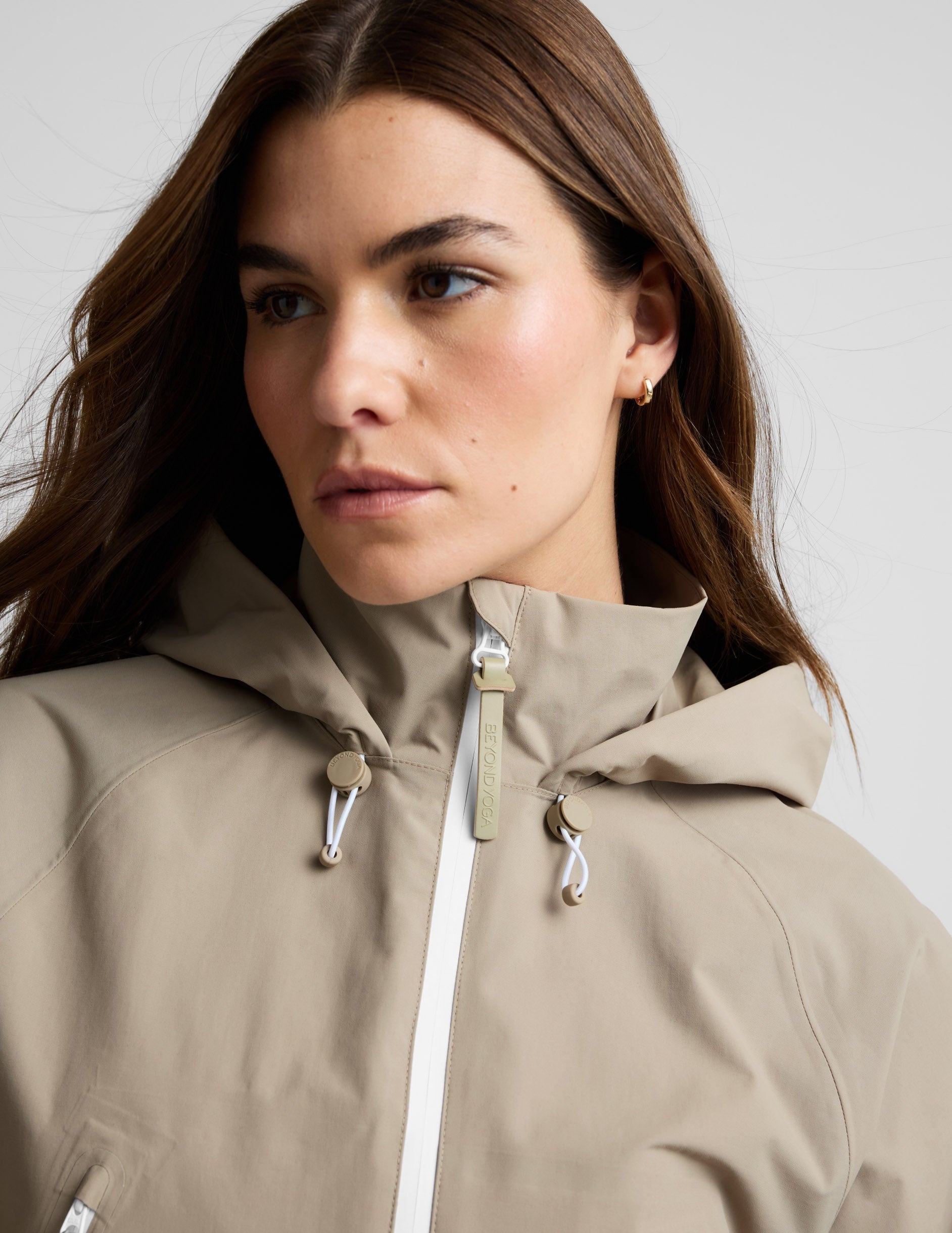 Rain Or Shine Adjustable Hooded Jacket