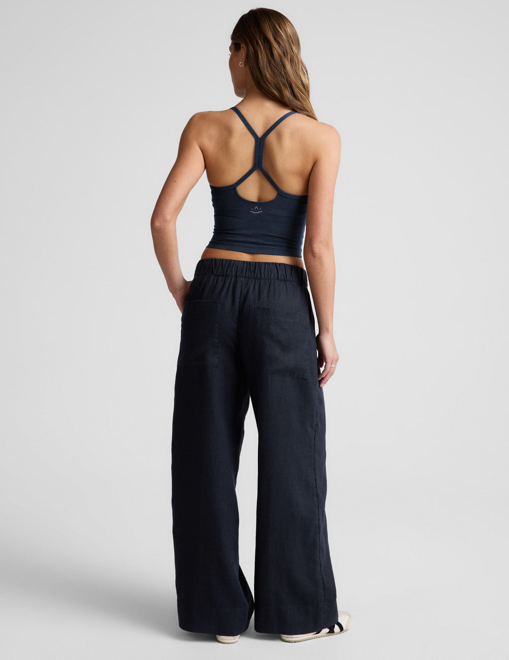 SoftWash Linen Easy Wide Leg Pant 31"