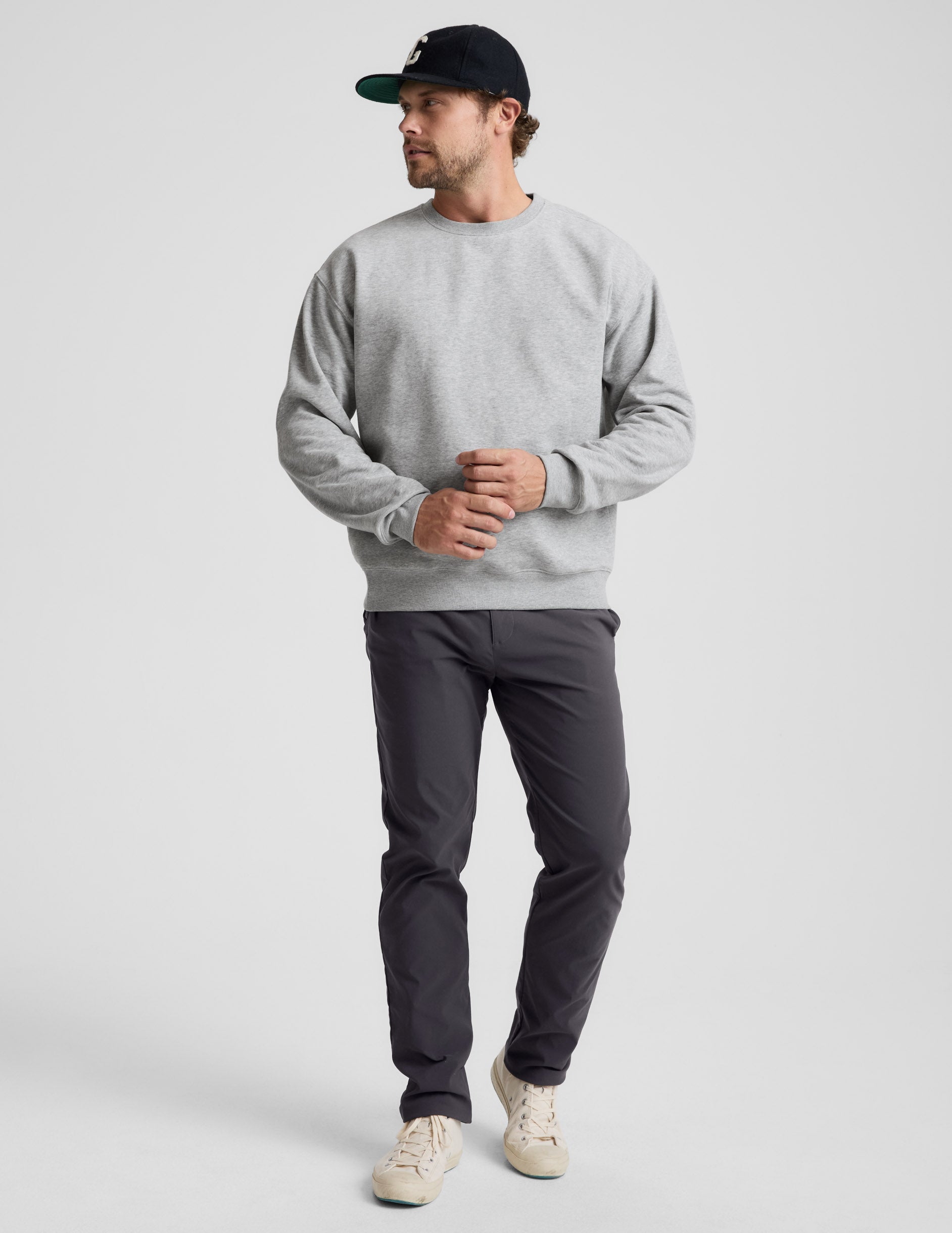 LuxeFleece™ Men's Crewneck Pullover