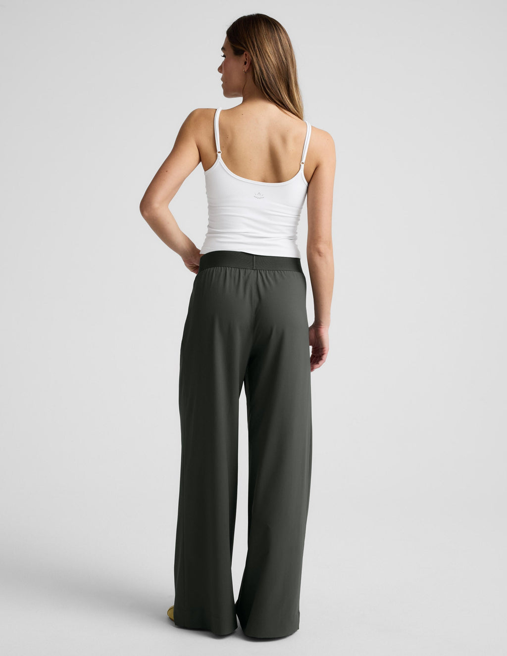 Elasticated Wide Leg Pant 31"