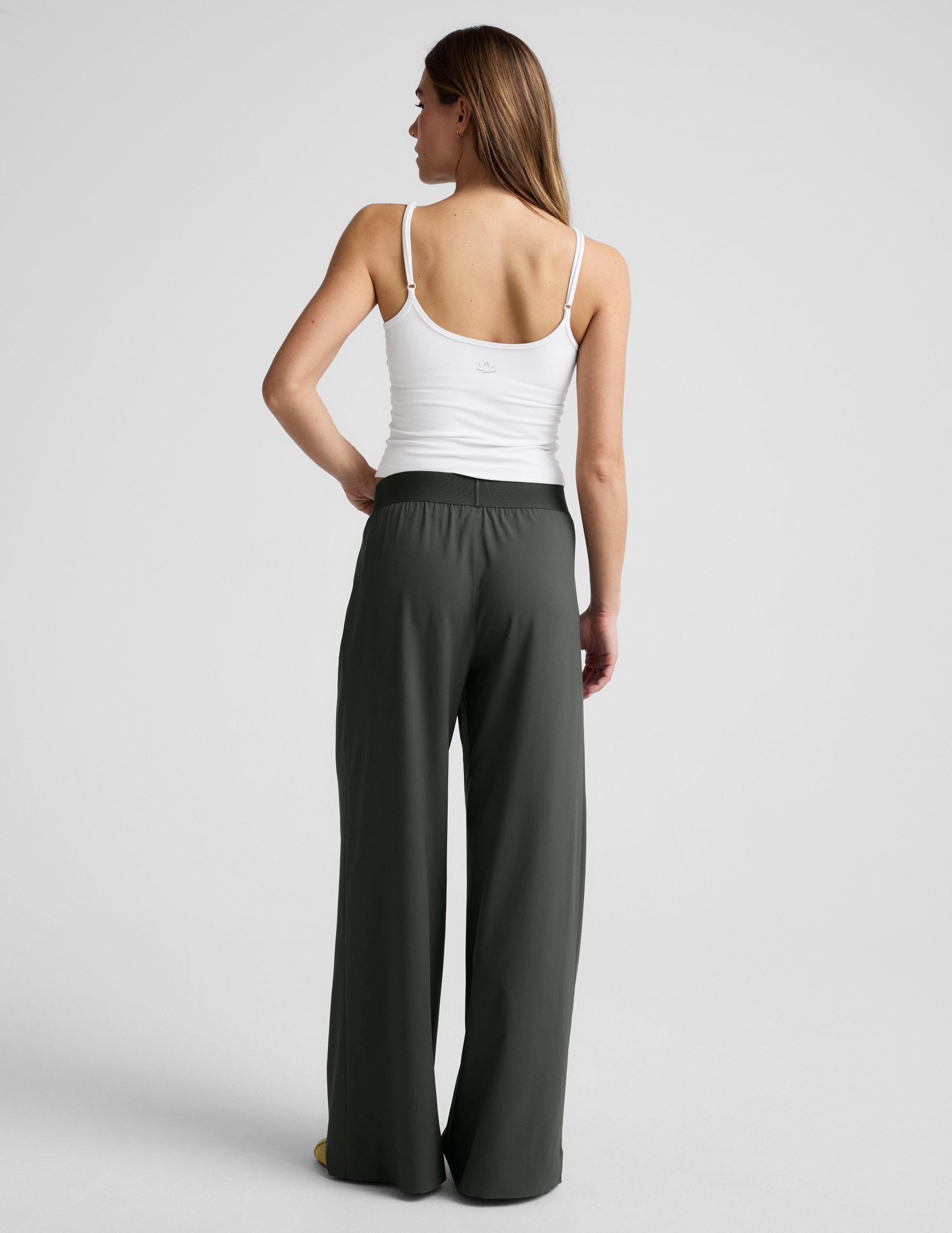 Elasticated Wide Leg Pant 31"