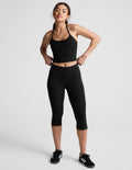 Spacedye™ Mid-Rise Slit Pedal Pusher Legging