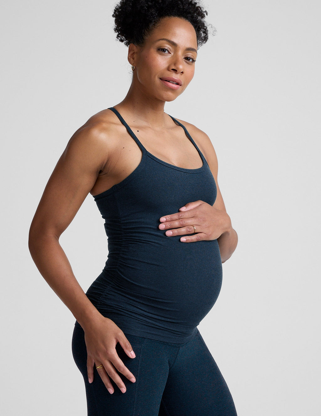 Spacedye™ Slim Racerback Maternity Tank
