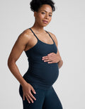 Spacedye™ Slim Racerback Maternity Tank