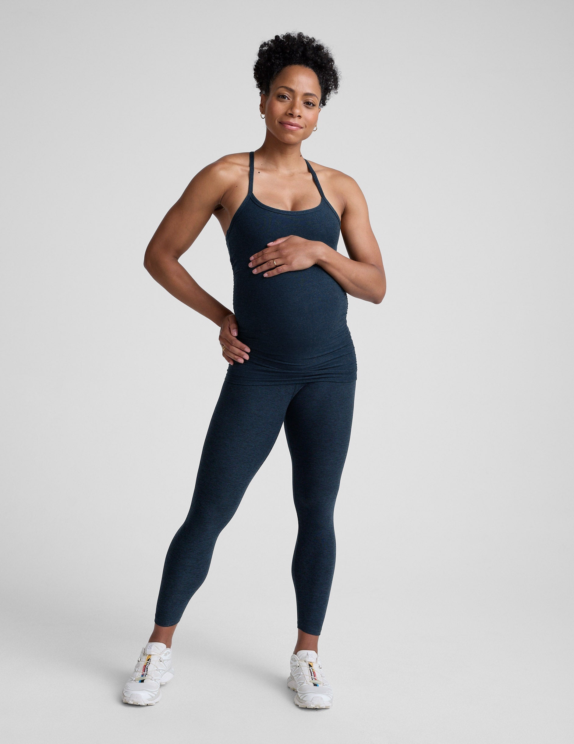 Spacedye™ Slim Racerback Maternity Tank