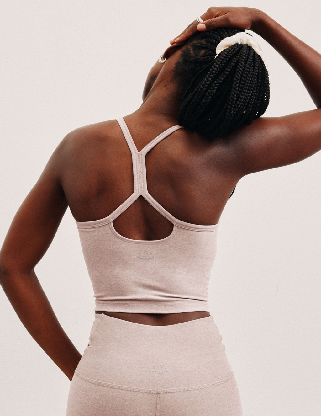 Spacedye™ Slim Racerback Cropped Tank
