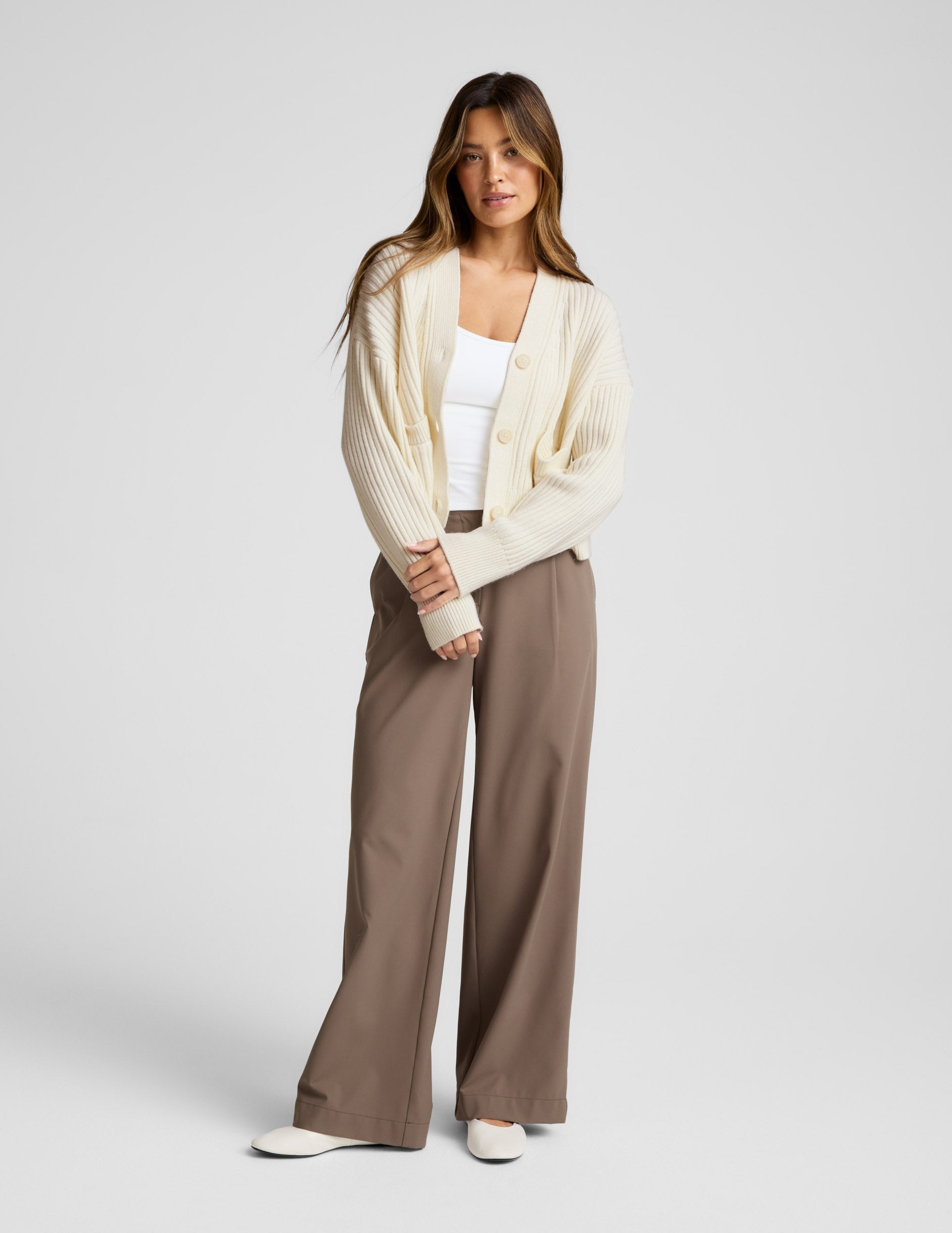 Wool Blend Cardigan