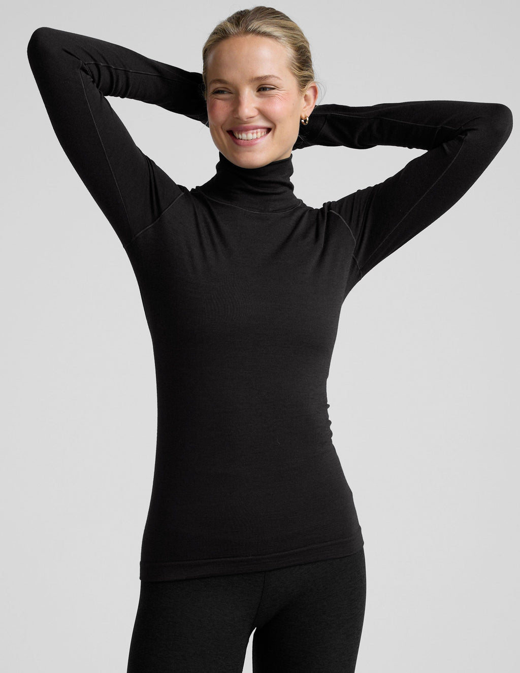 LuxeKnit Merino Wool Turtleneck