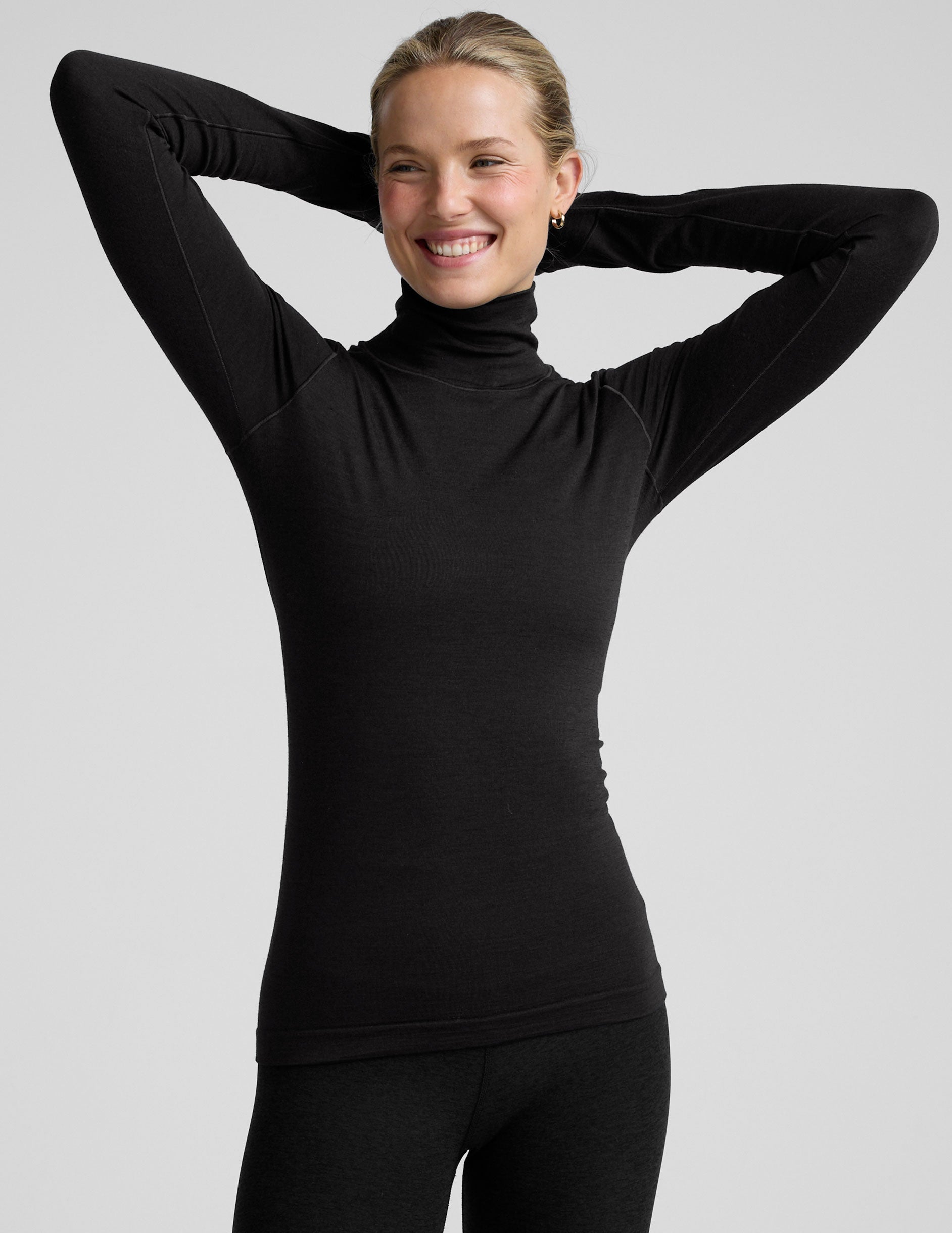 LuxeKnit Merino Wool Turtleneck
