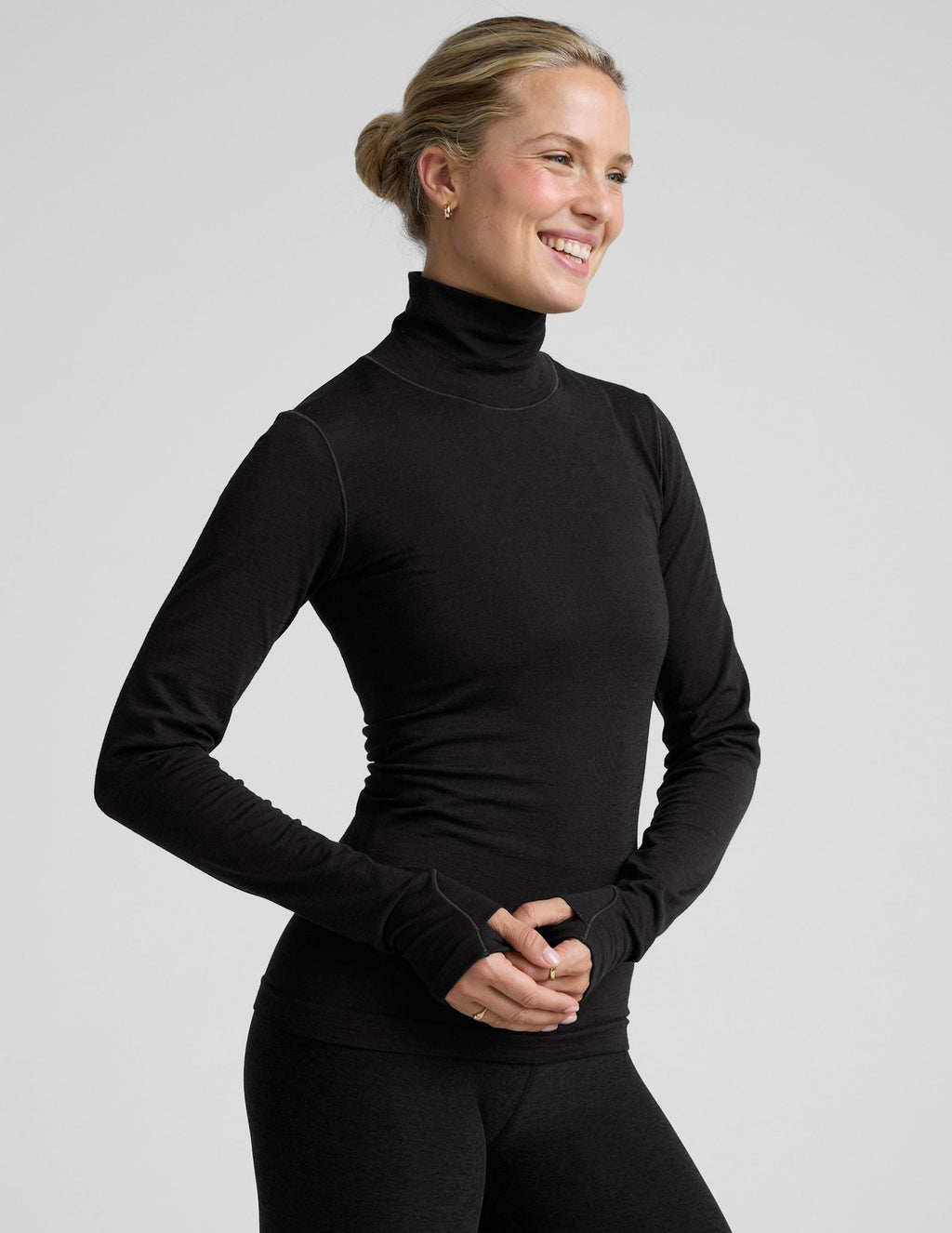 LuxeKnit Merino Wool Turtleneck