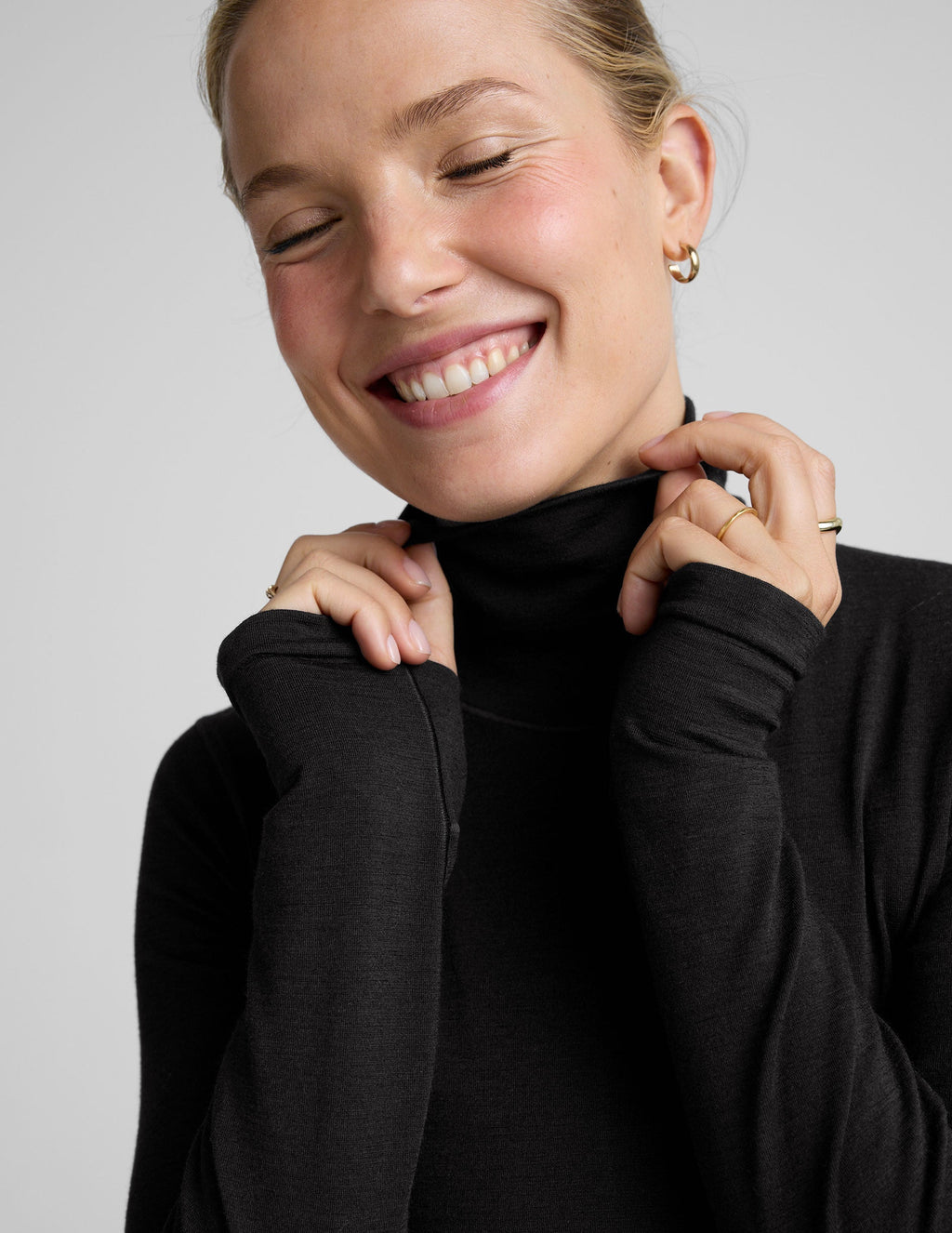LuxeKnit Merino Wool Turtleneck
